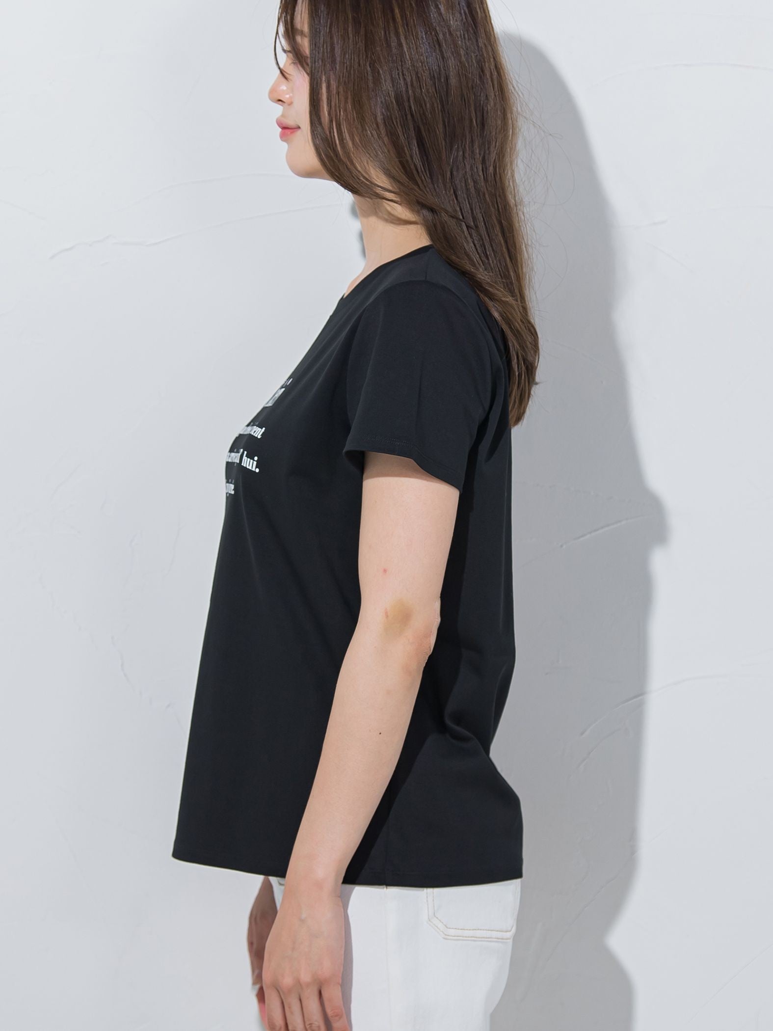 ワンポイントロゴTシャツ≪洗濯機で洗える≫