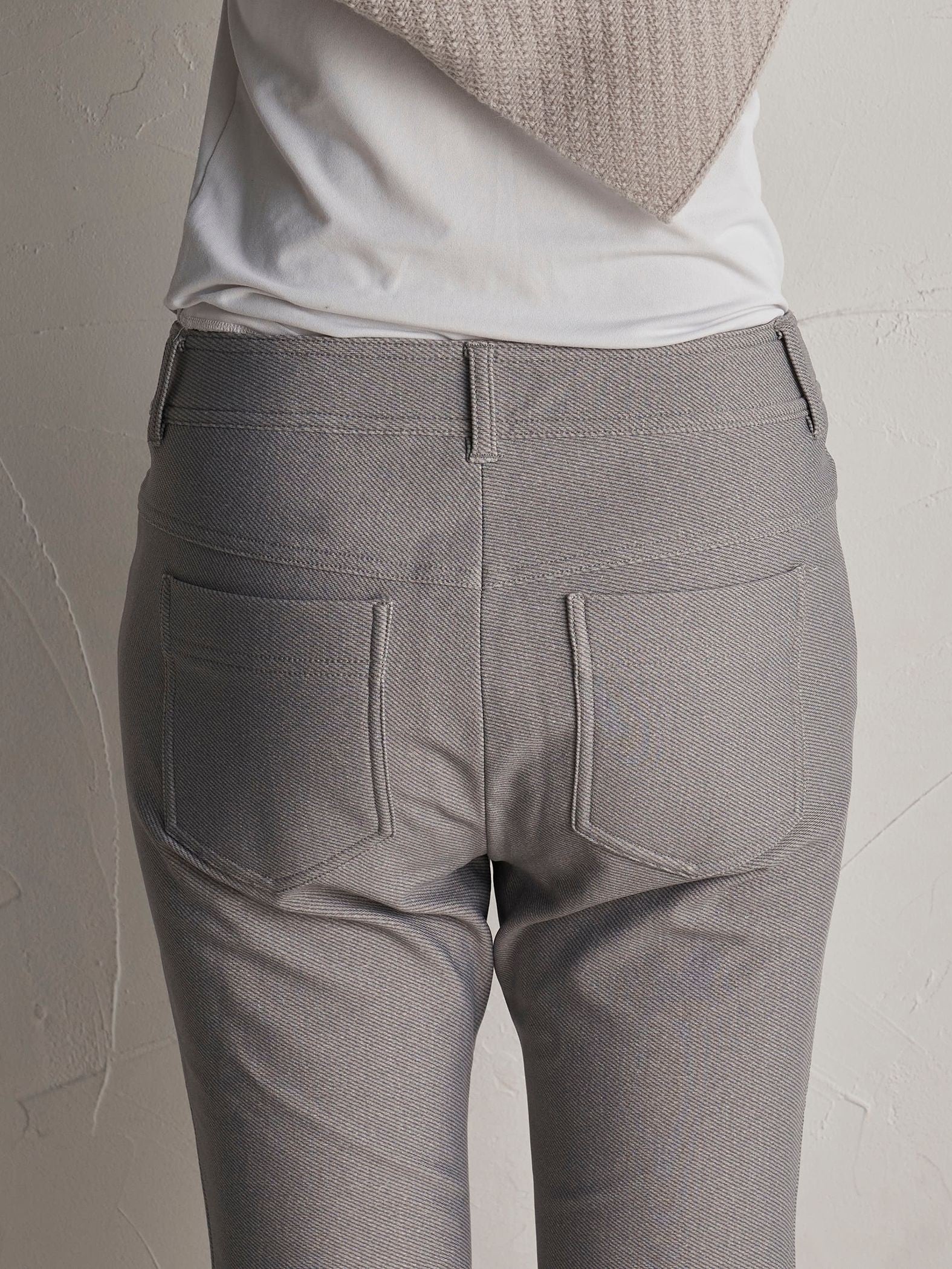 ツィードハイテンション起毛パンツ≪洗濯機で洗える≫
