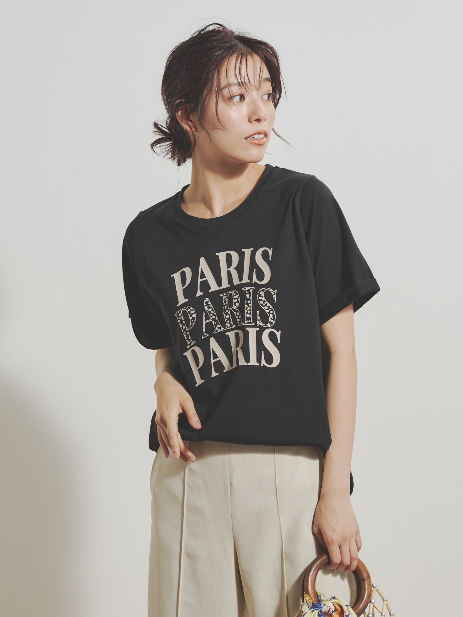 ダルメシアンPARIS Tシャツ≪手洗い可能≫