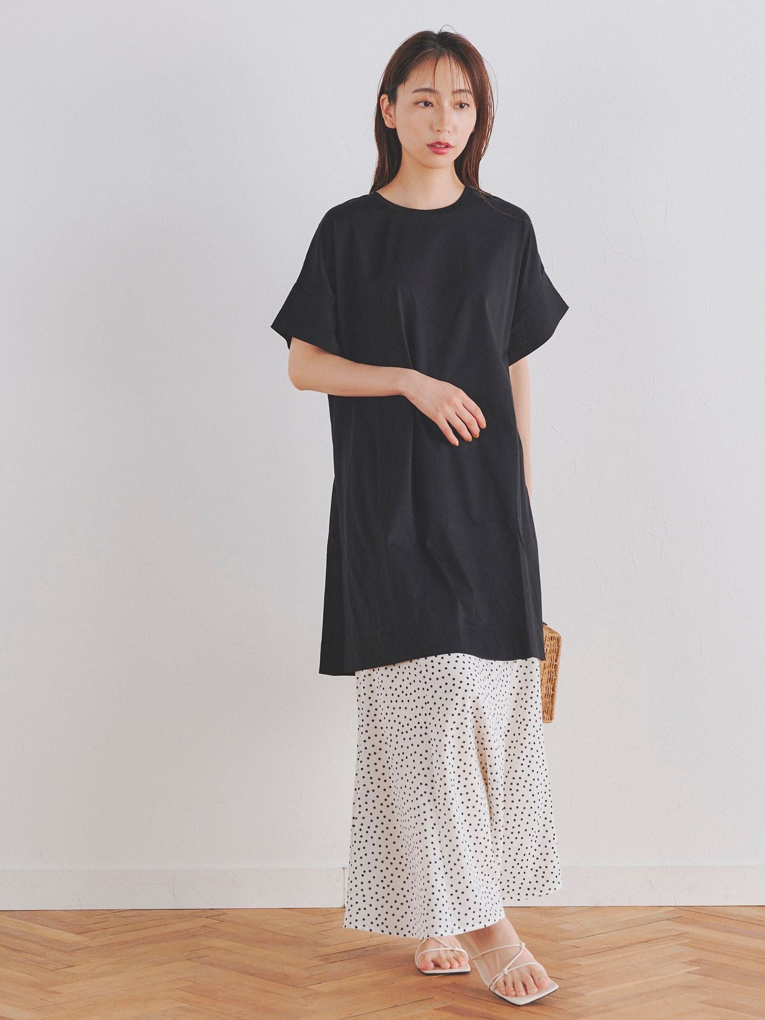 チュニックTシャツ≪洗濯機で洗える≫