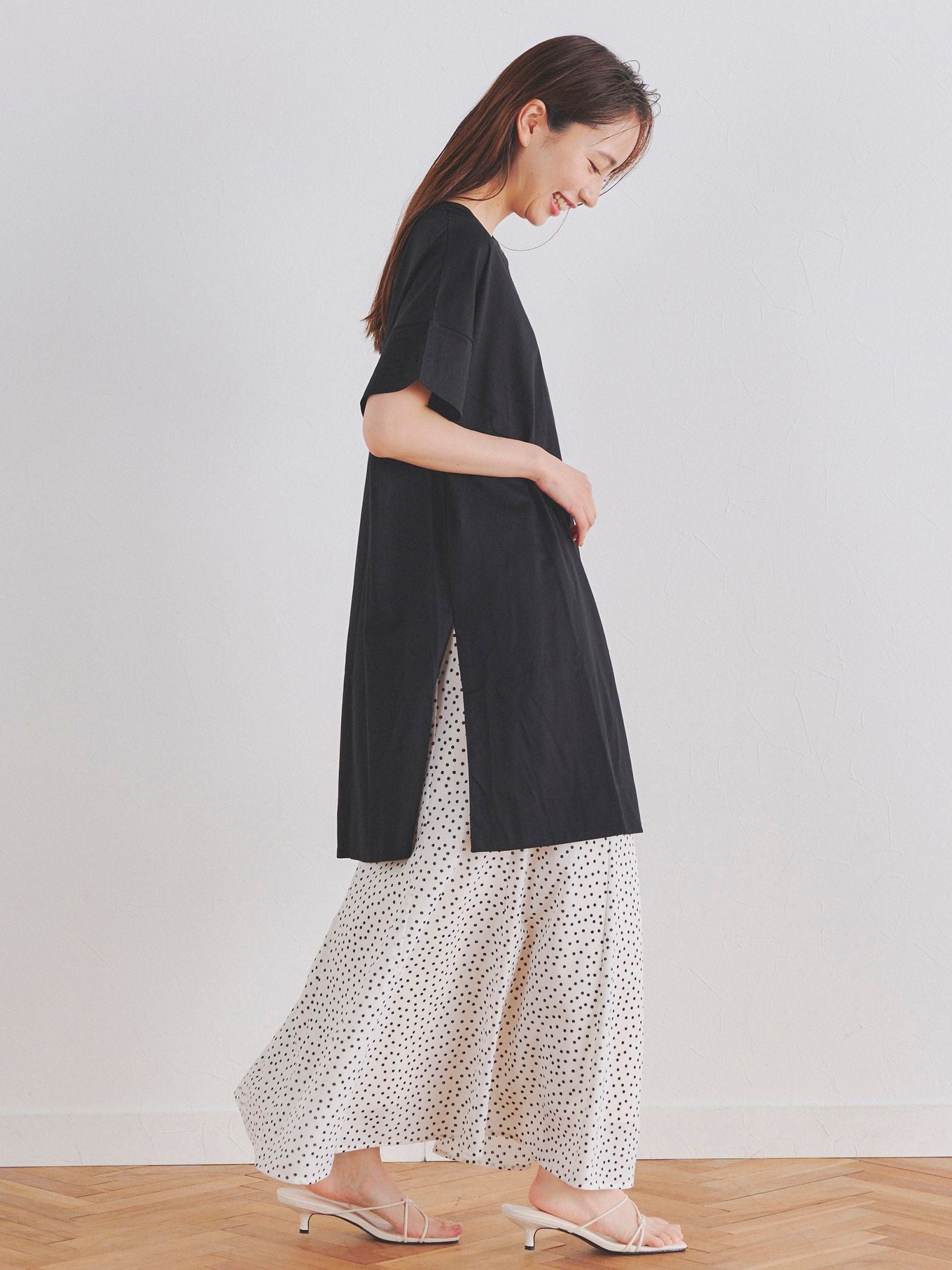 チュニックTシャツ≪洗濯機で洗える≫