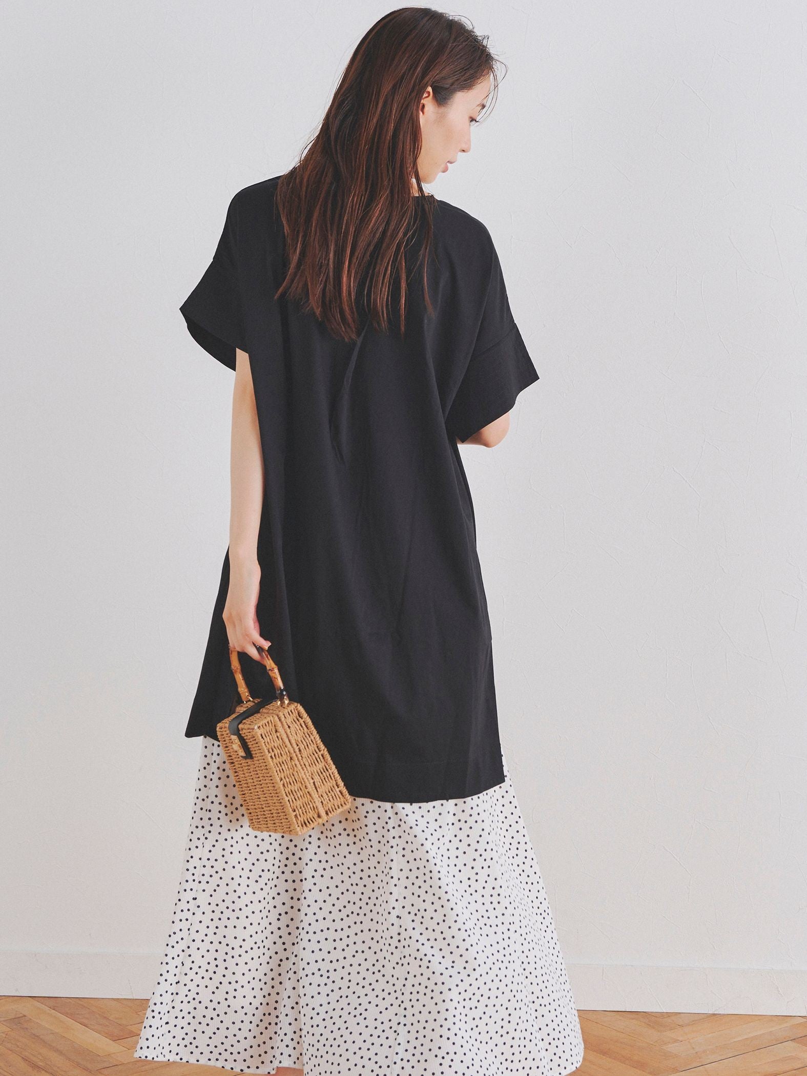 チュニックTシャツ≪洗濯機で洗える≫