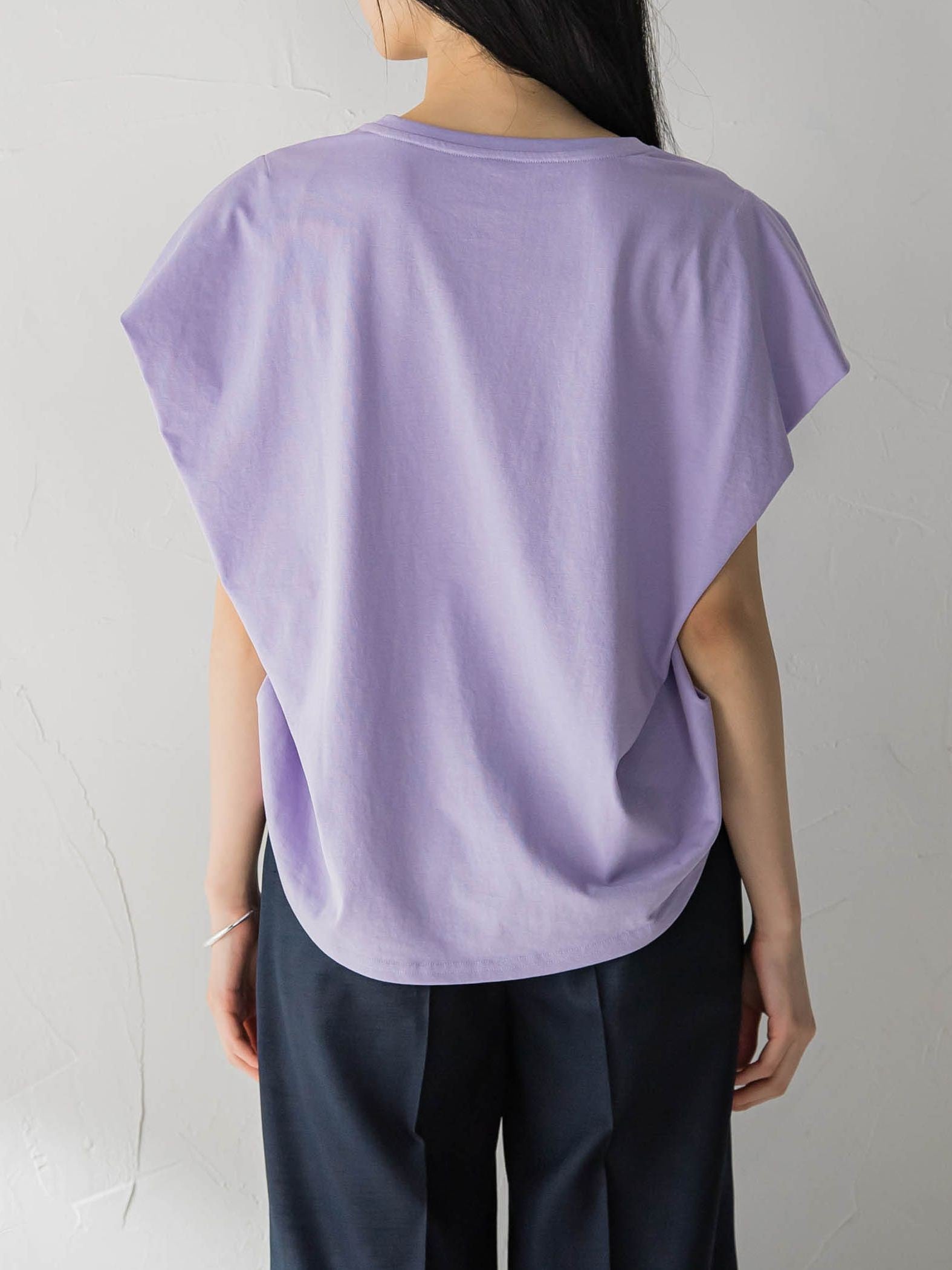 プレーティングタックプリントTシャツ≪洗濯機で洗える≫