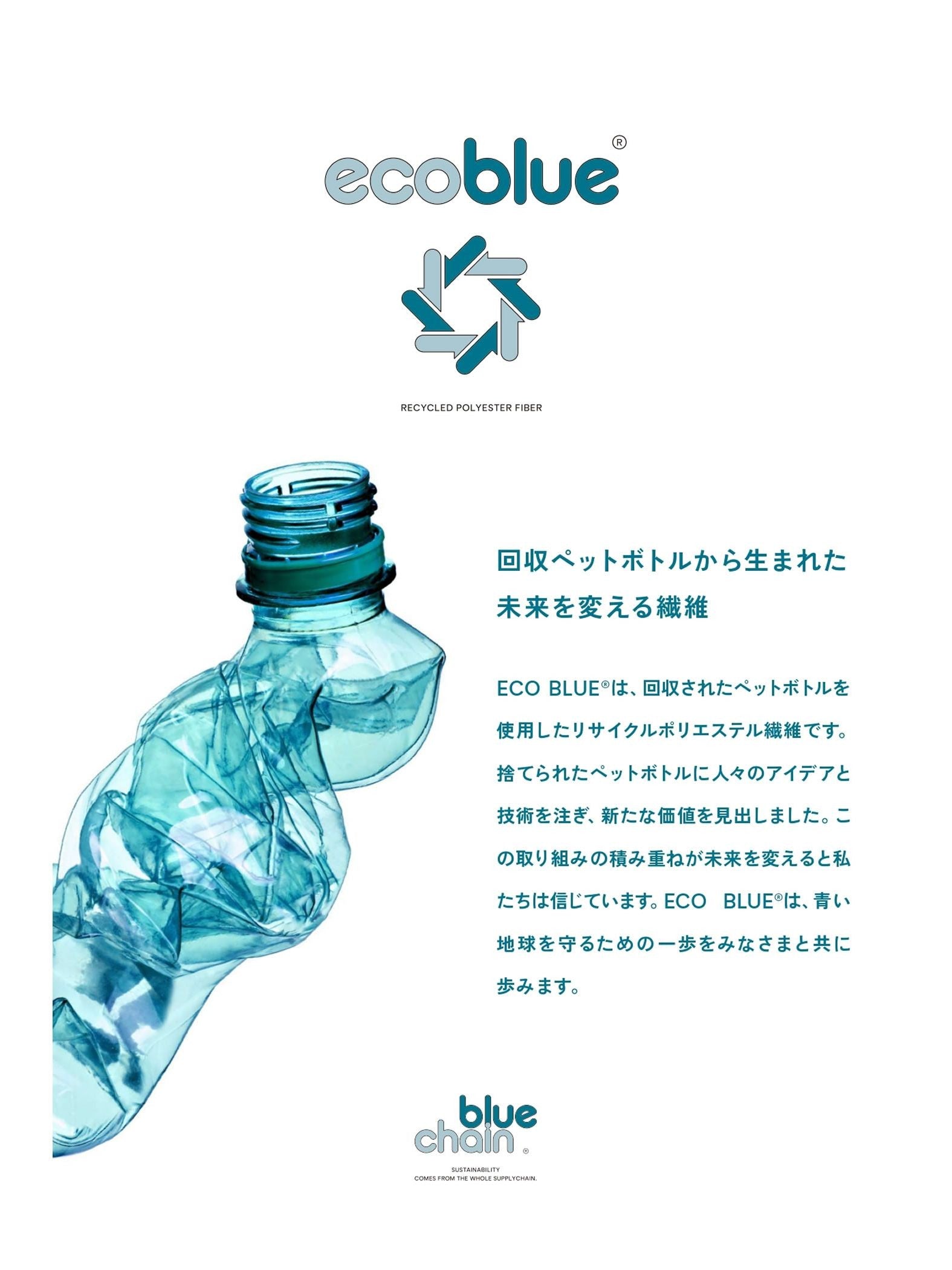 【ECOBLUE】エアロカプセルツイルコート≪洗濯機で洗える≫