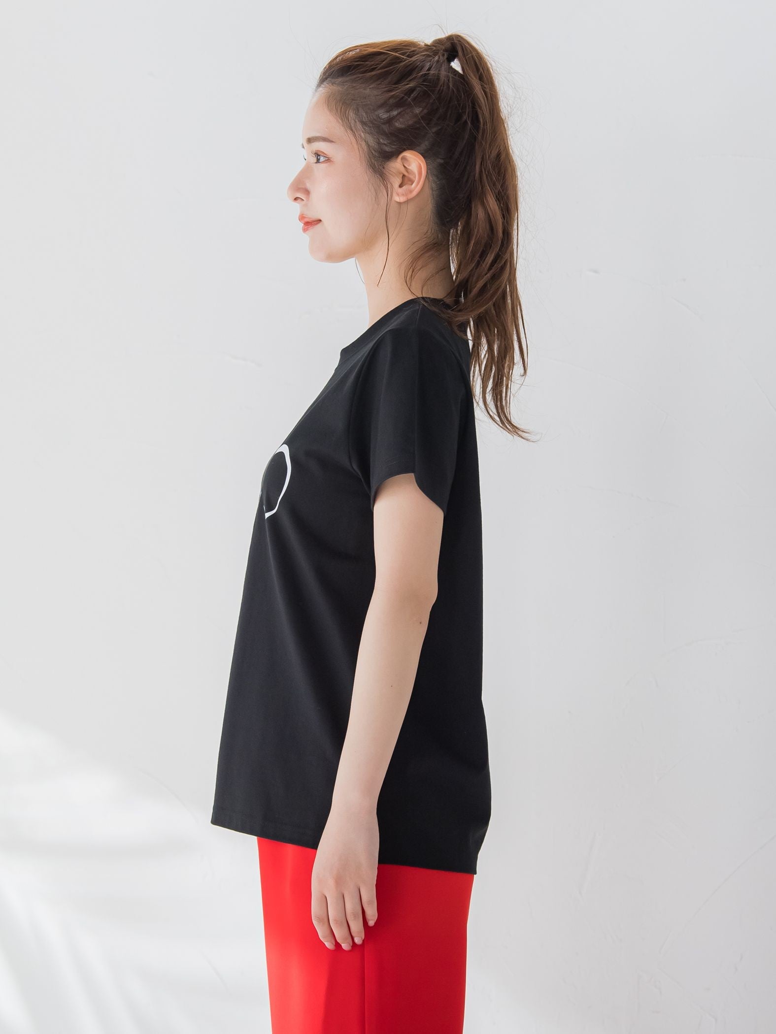 【大人も取り入れやすい1枚】ロゴTシャツ《洗濯機で洗える》