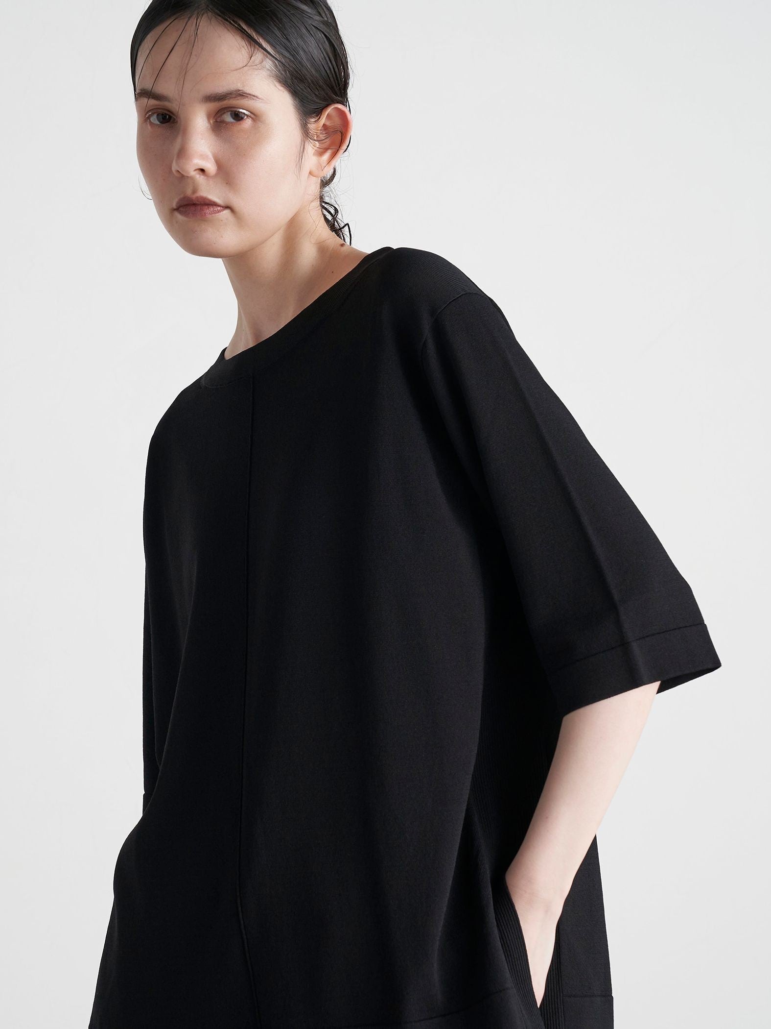 14G ヴィスコースニットTシャツ≪手洗い可能≫