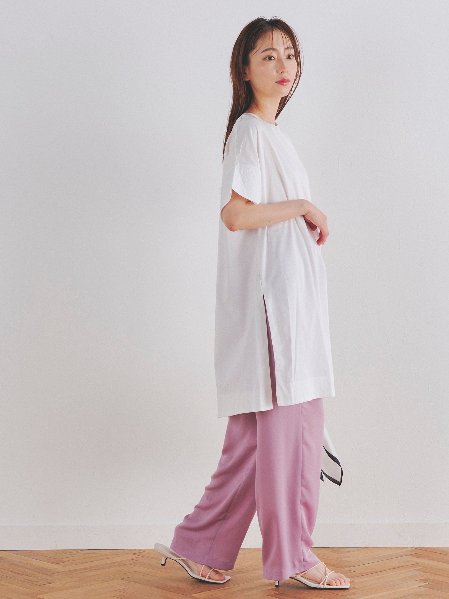 チュニックTシャツ≪洗濯機で洗える≫