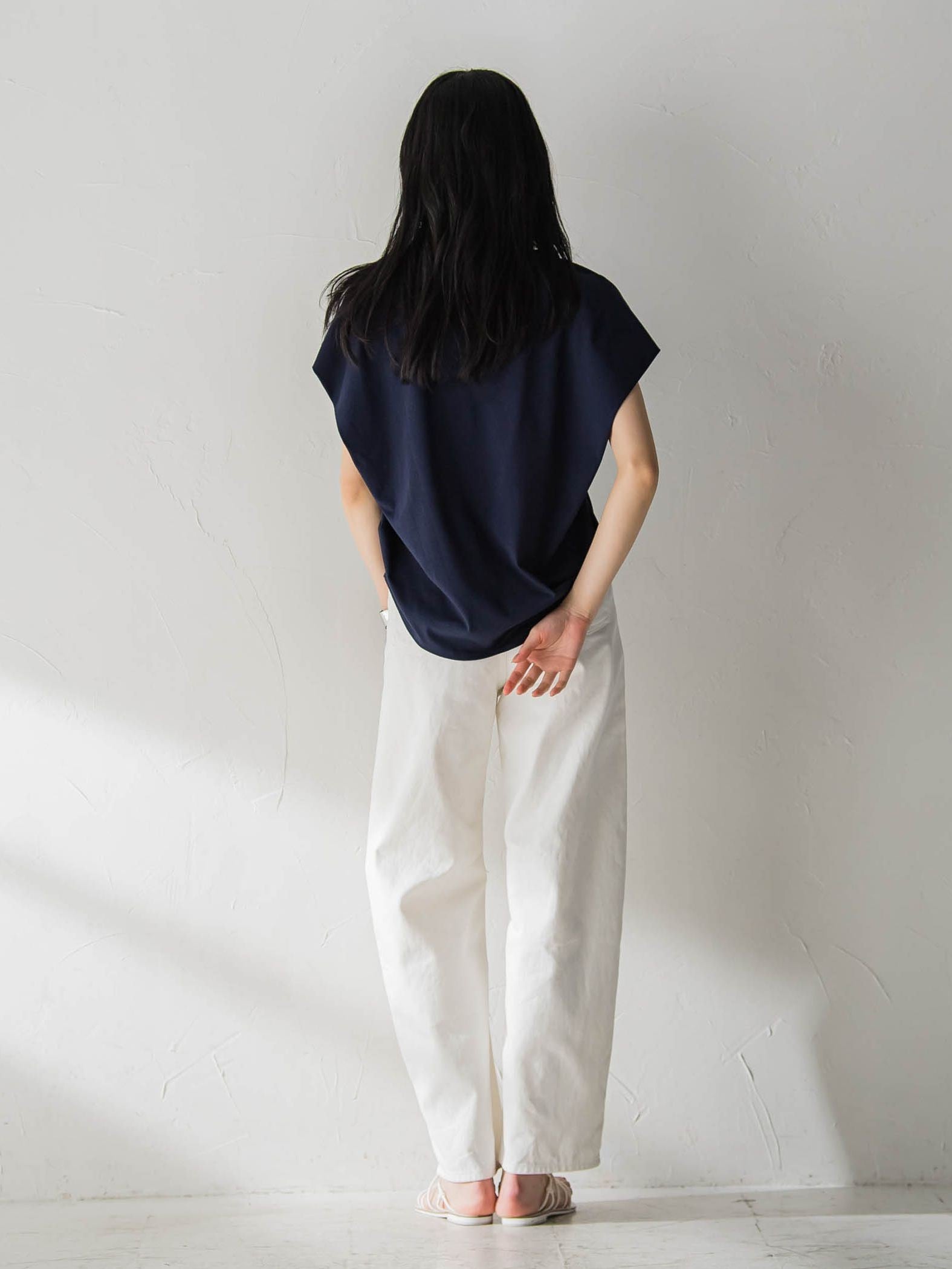 プレーティングタックプリントTシャツ≪洗濯機で洗える≫