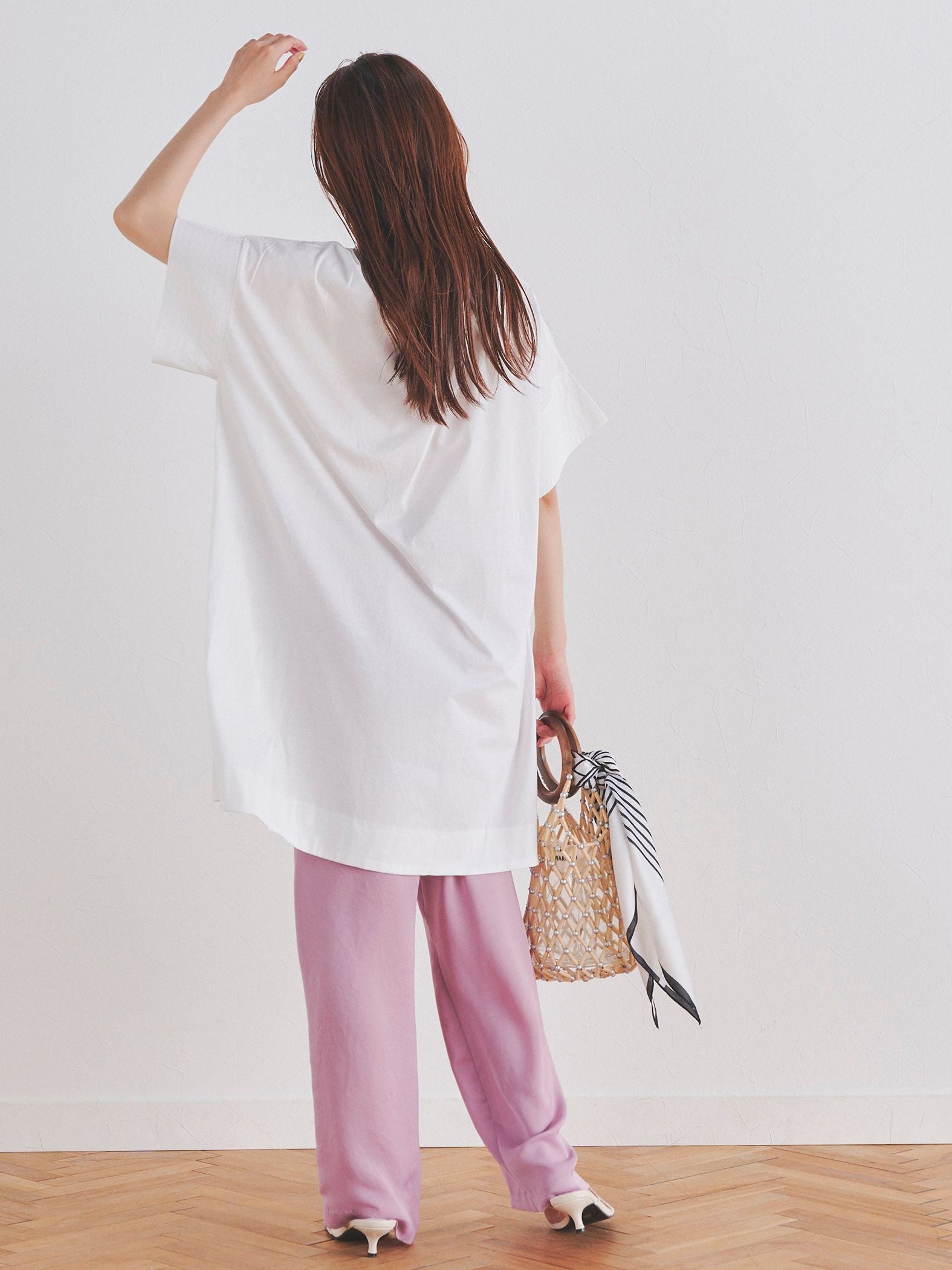 チュニックTシャツ≪洗濯機で洗える≫