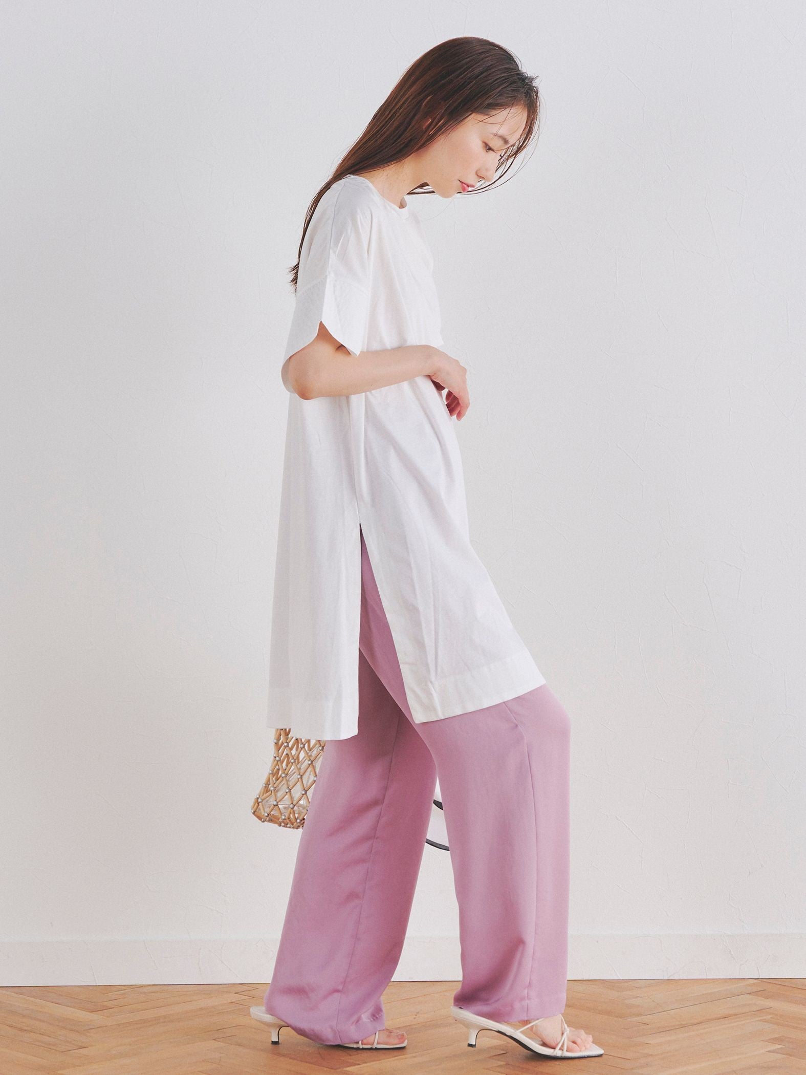 チュニックTシャツ≪洗濯機で洗える≫