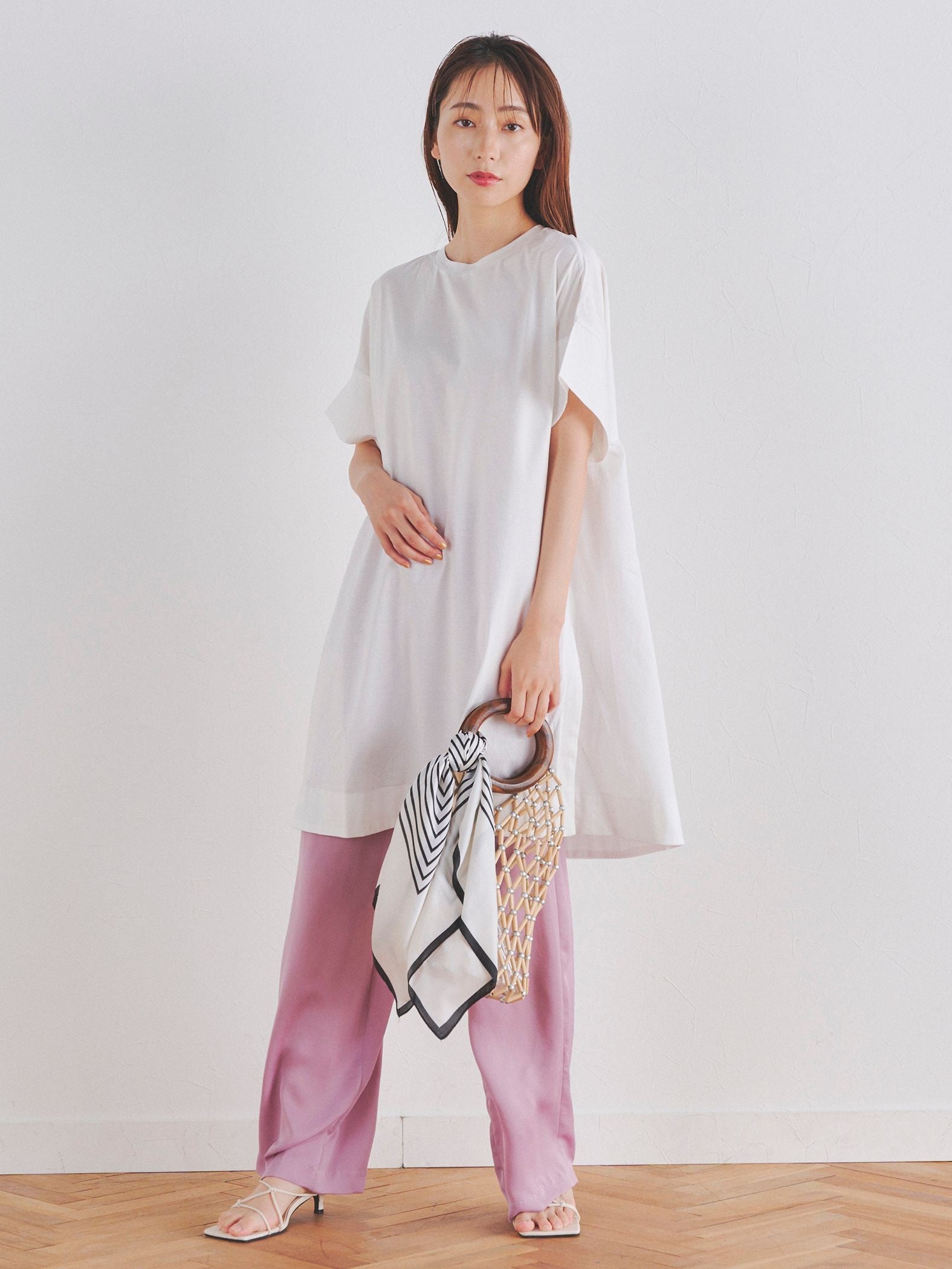 チュニックTシャツ≪洗濯機で洗える≫