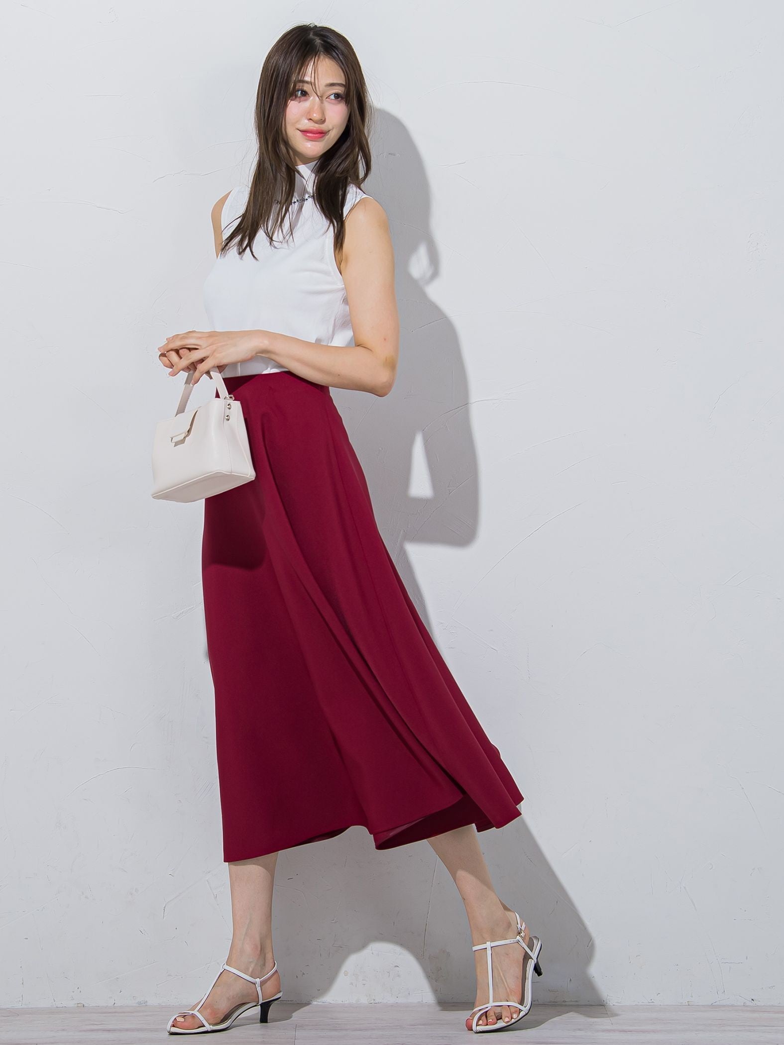 キラキラジュエルネックプルオーバー≪手洗い可能≫
