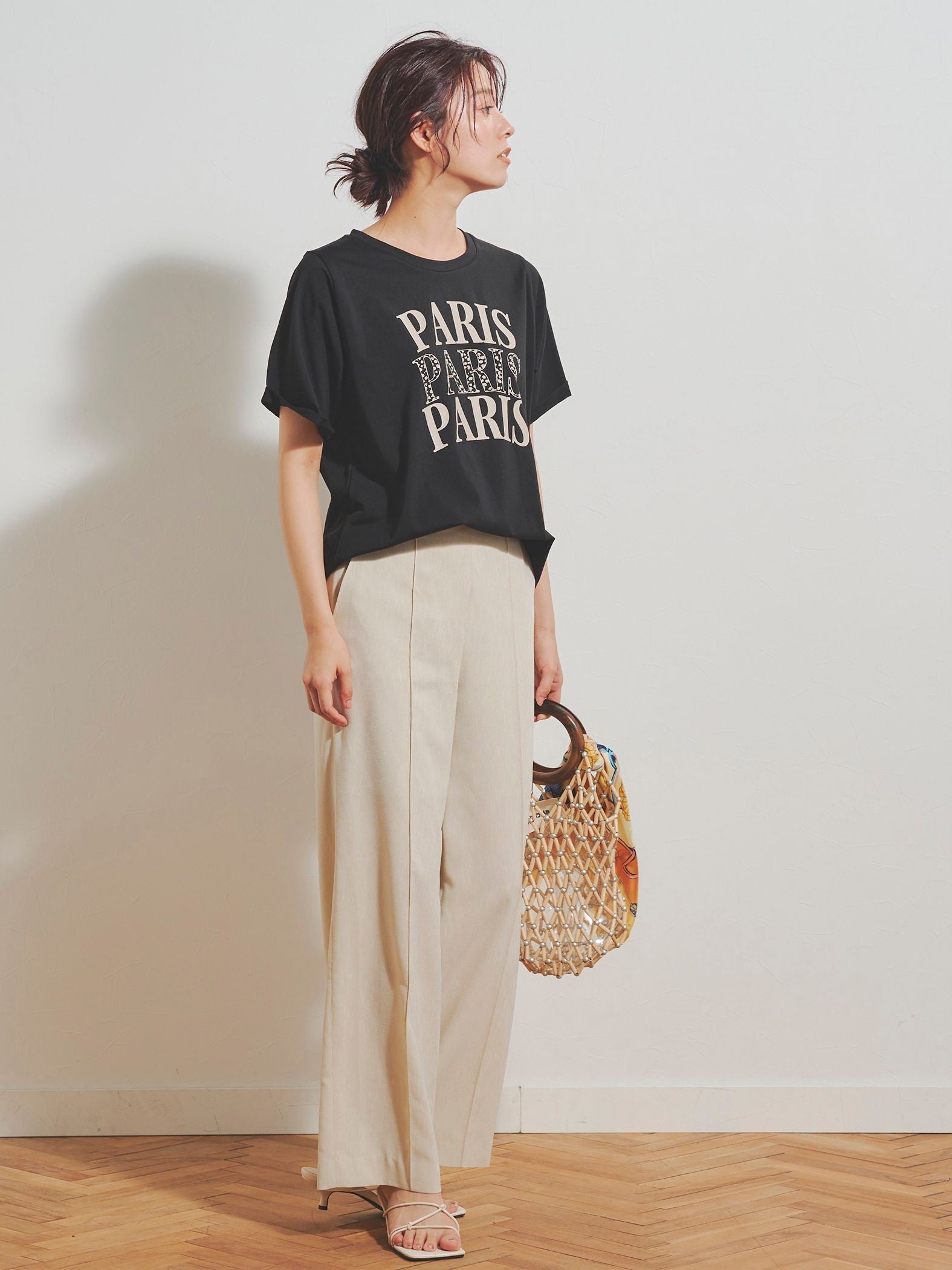 ダルメシアンPARIS Tシャツ≪手洗い可能≫