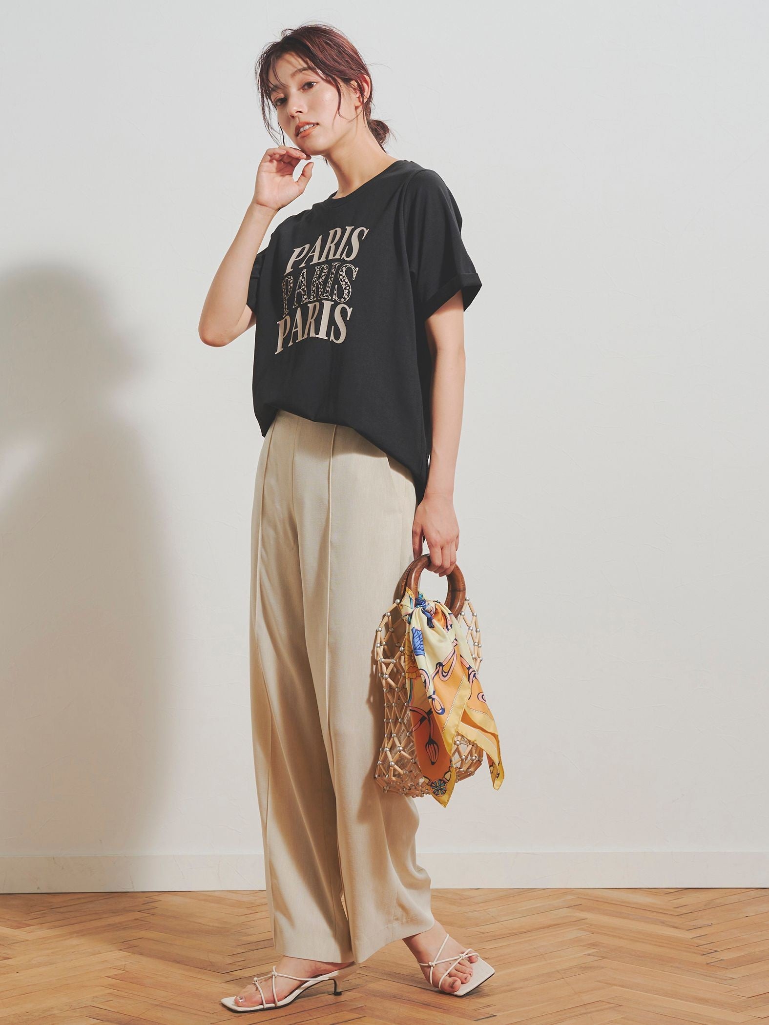 ダルメシアンPARIS Tシャツ≪手洗い可能≫