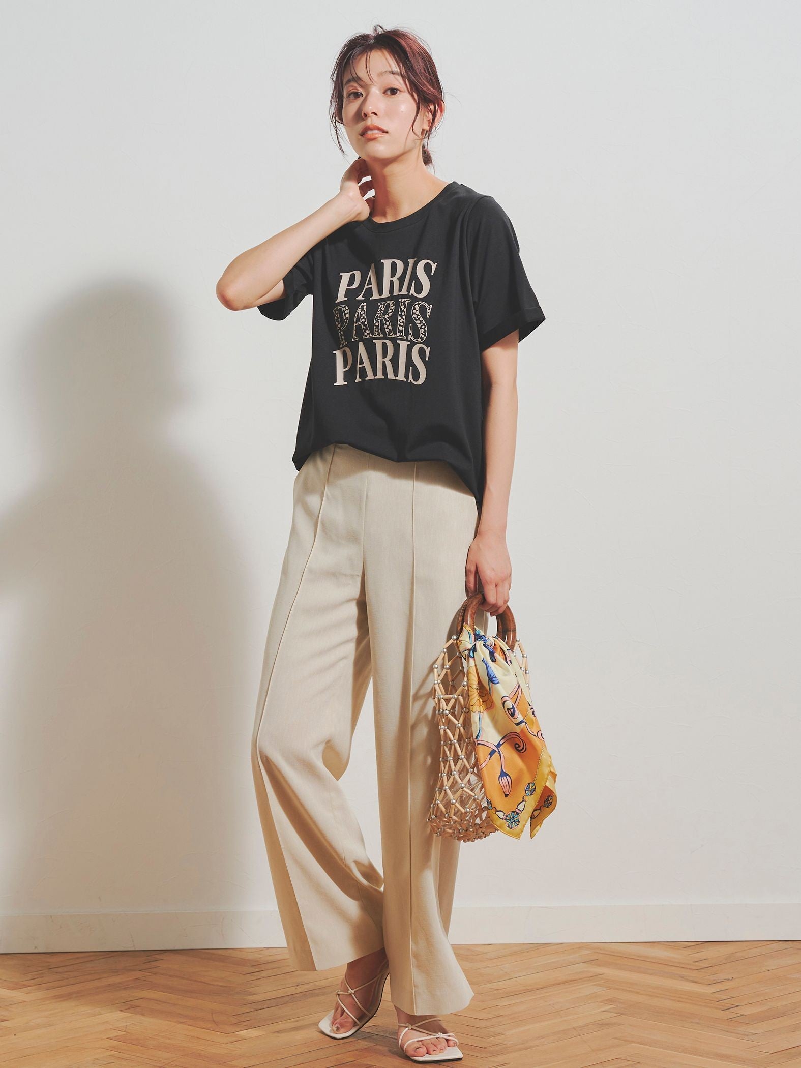 ダルメシアンPARIS Tシャツ≪手洗い可能≫
