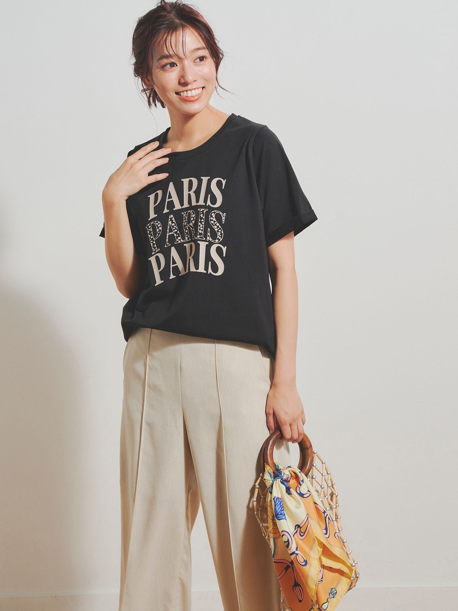 ダルメシアンPARIS Tシャツ≪手洗い可能≫