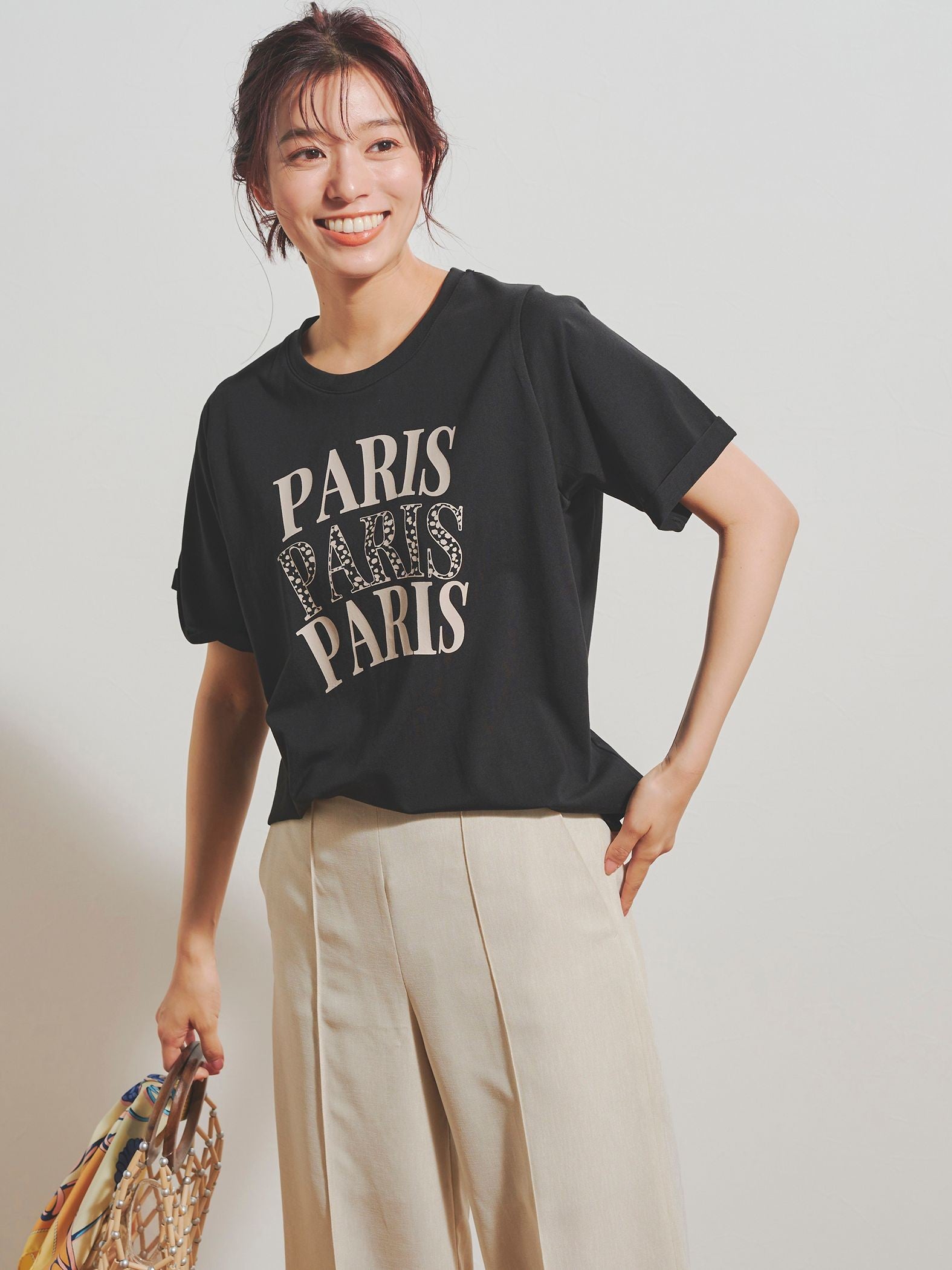 ダルメシアンPARIS Tシャツ≪手洗い可能≫