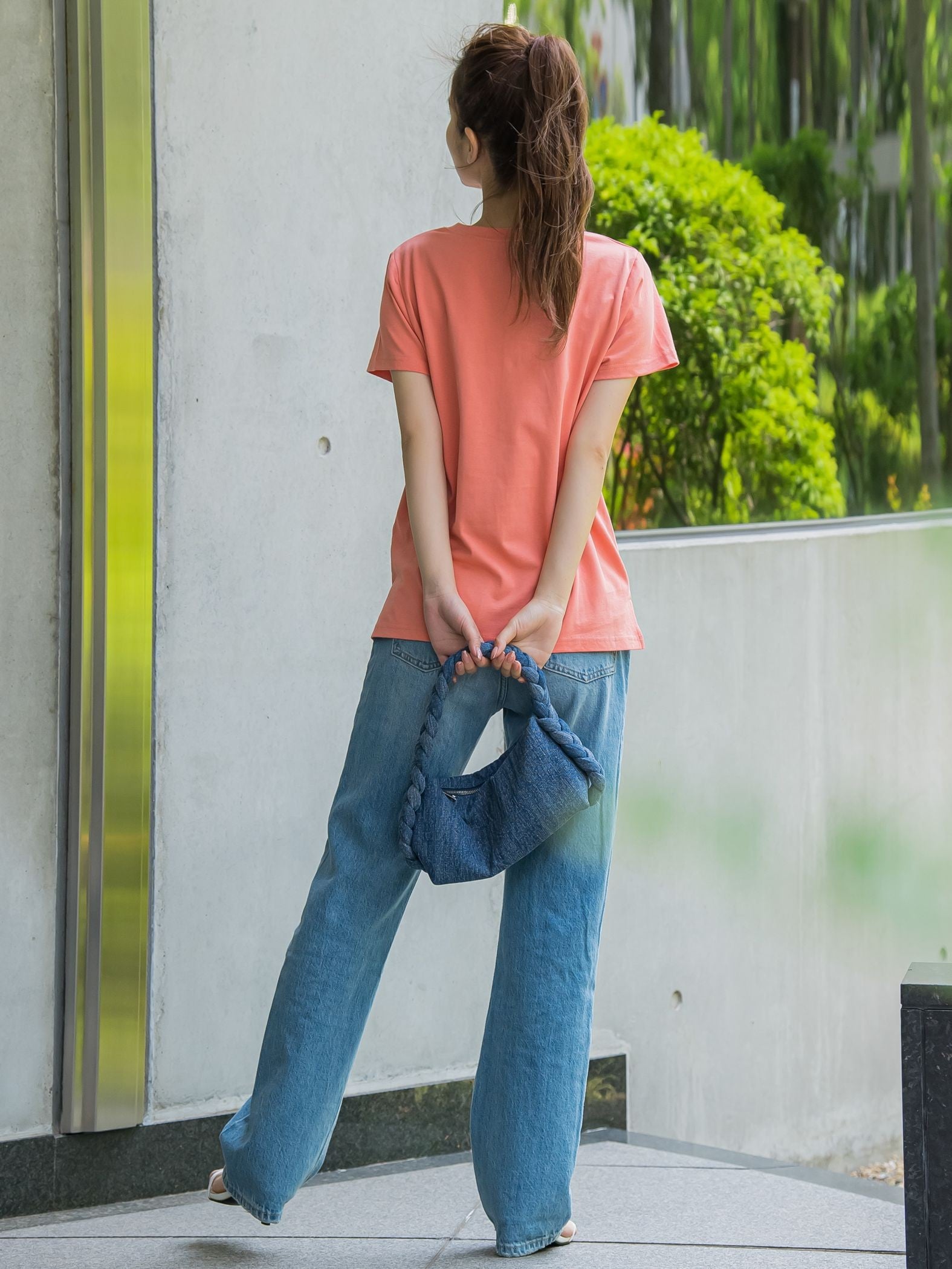 【大人も取り入れやすい1枚】ロゴTシャツ《洗濯機で洗える》