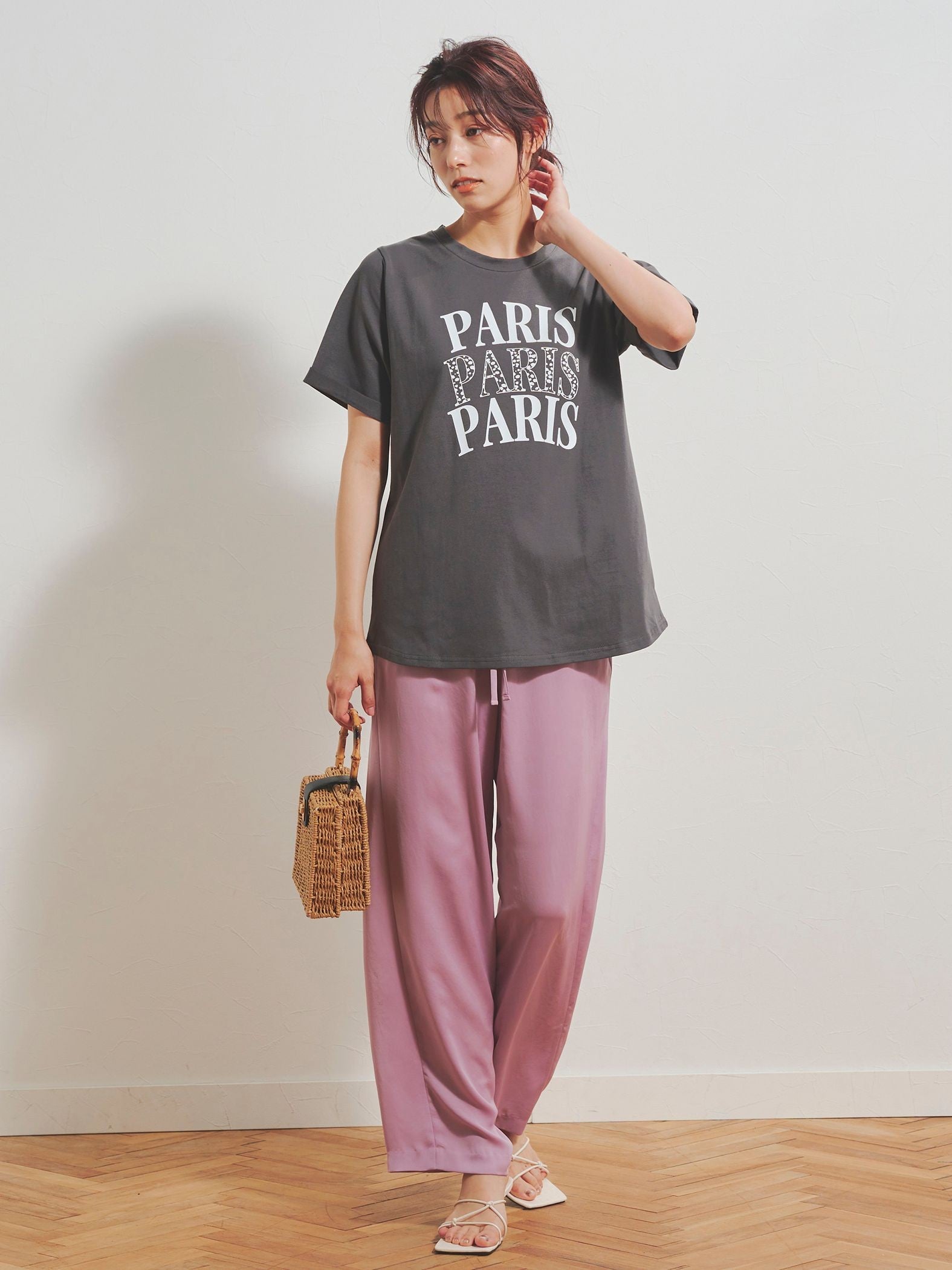 ダルメシアンPARIS Tシャツ≪手洗い可能≫