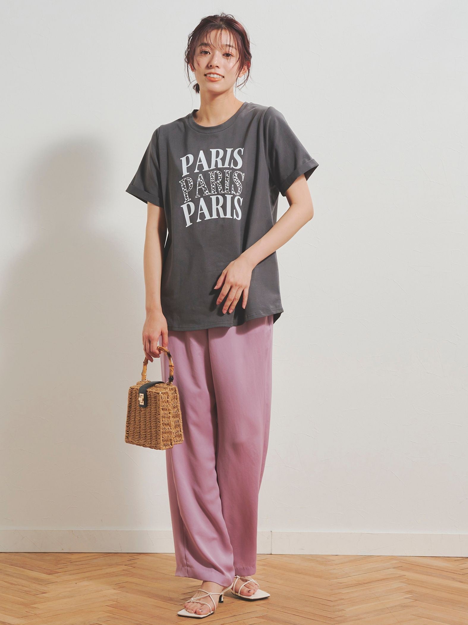 ダルメシアンPARIS Tシャツ≪手洗い可能≫
