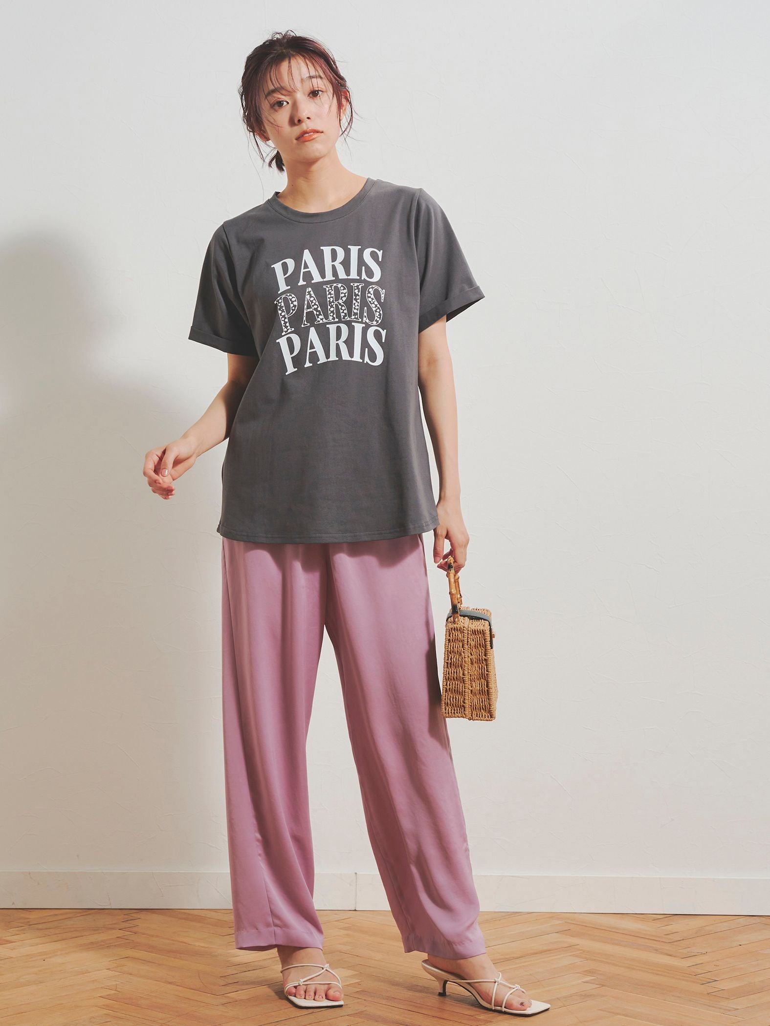 ダルメシアンPARIS Tシャツ≪手洗い可能≫
