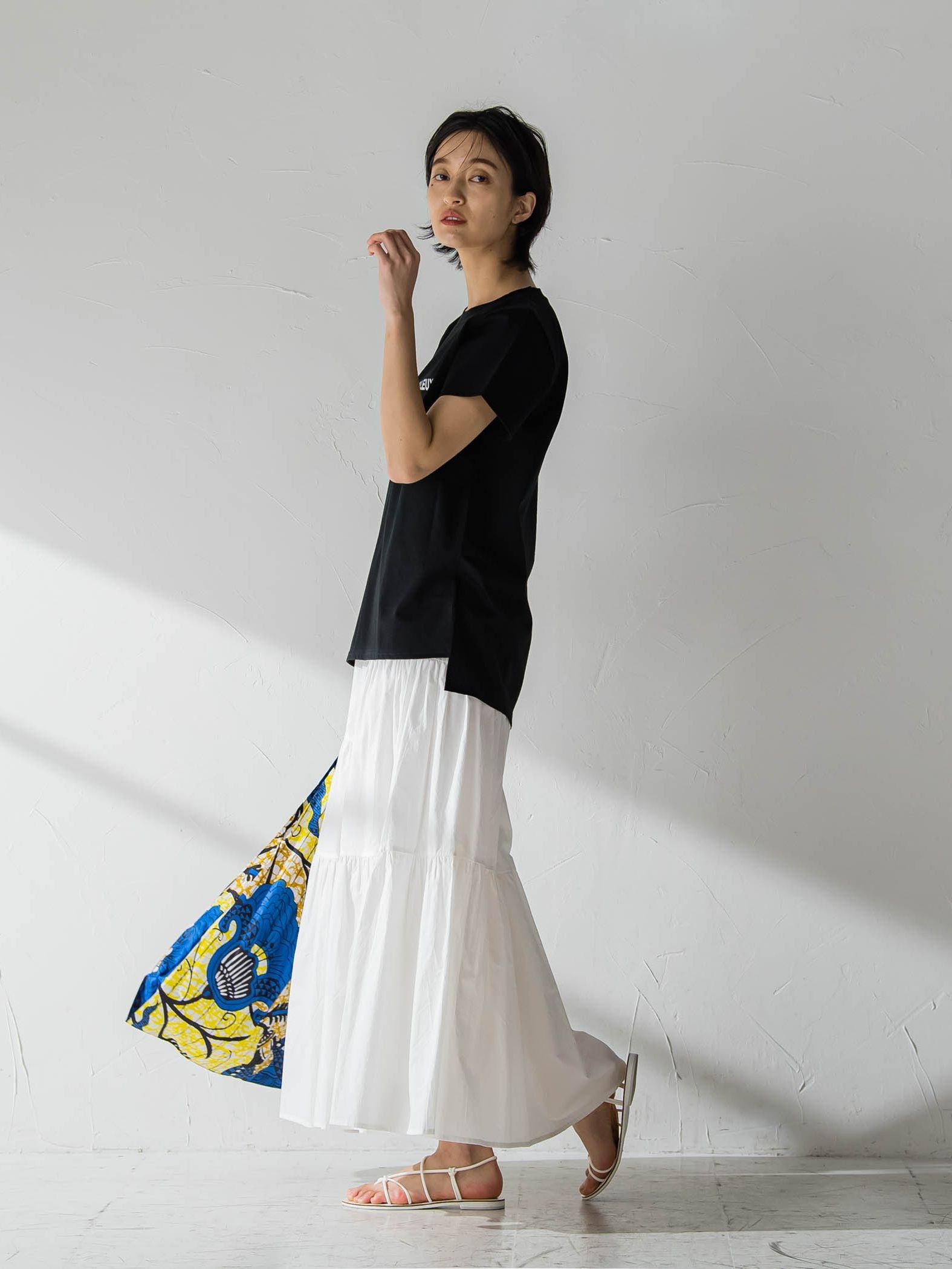 ロゴプリントベーシックTシャツ≪洗濯機で洗える≫