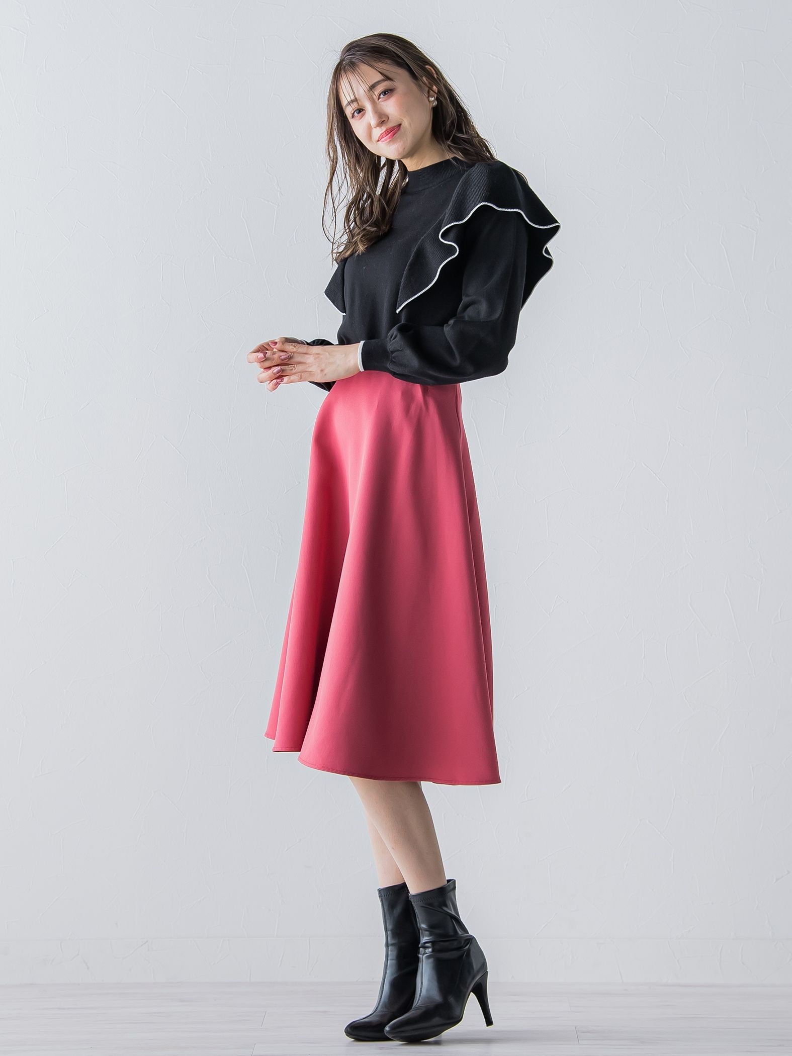 【WEB別注カラーあり】ベーシックサーキュラースカート