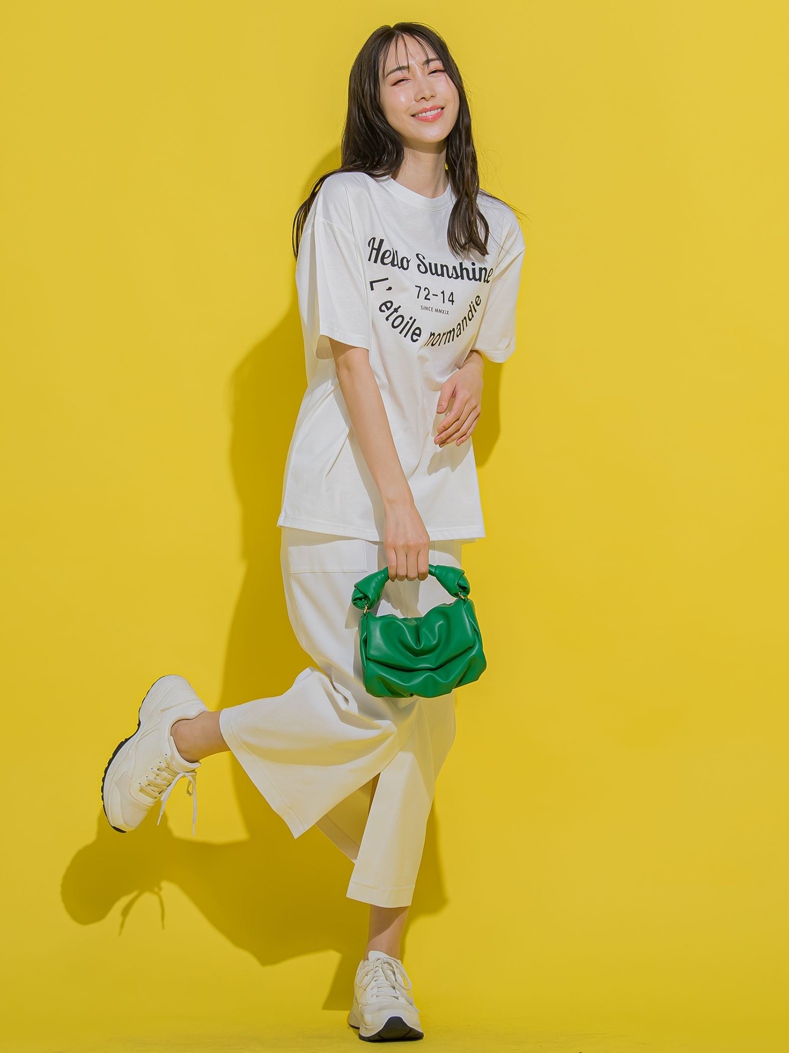 【カフェ風のロゴが可愛い】カフェロゴTシャツ《洗濯機で洗える》