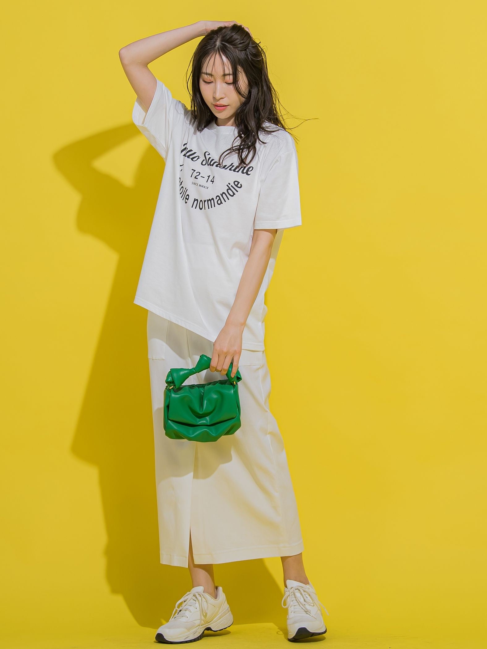 【カフェ風のロゴが可愛い】カフェロゴTシャツ《洗濯機で洗える》