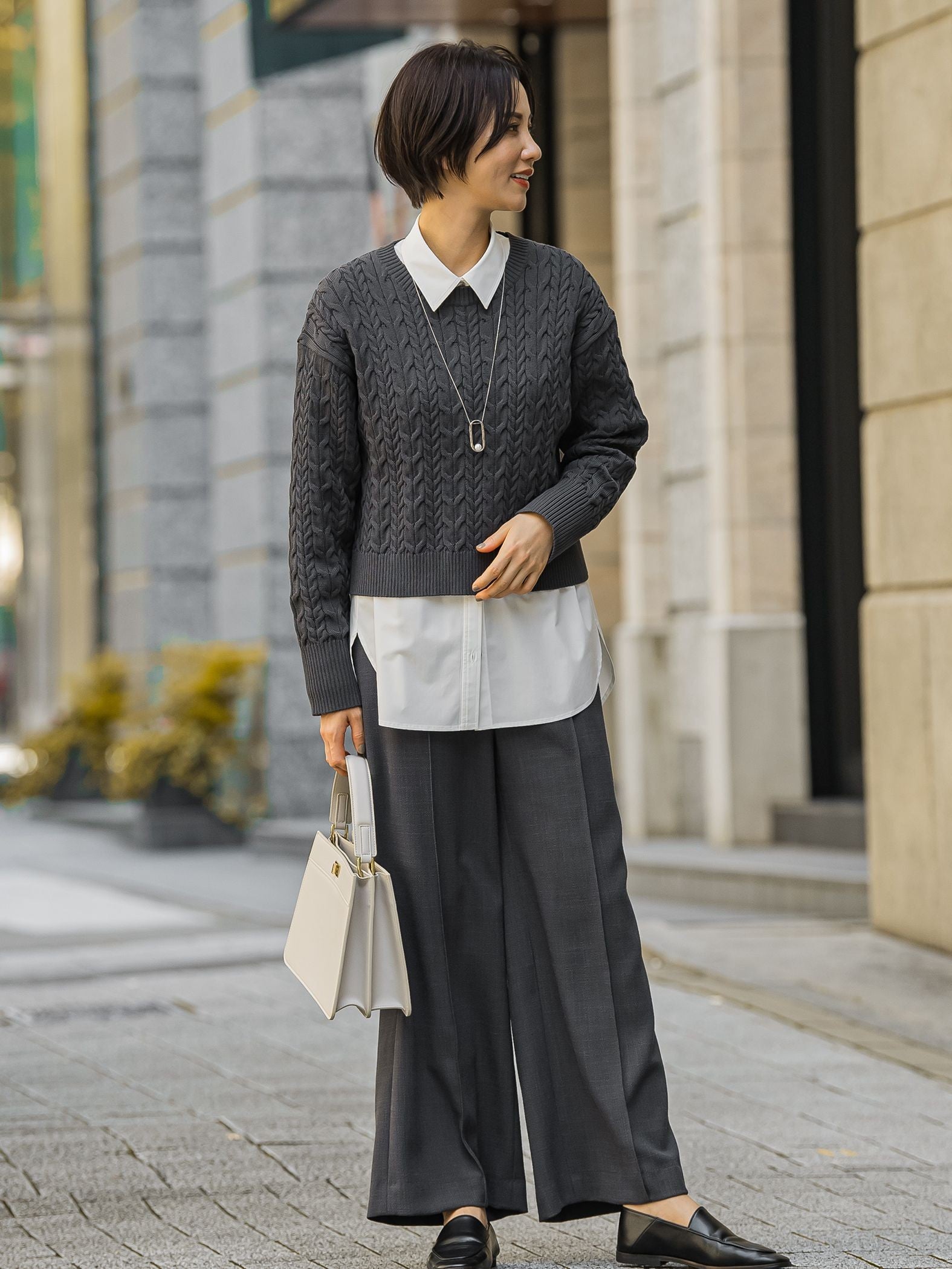 トリッカースラブパンツ≪洗える≫