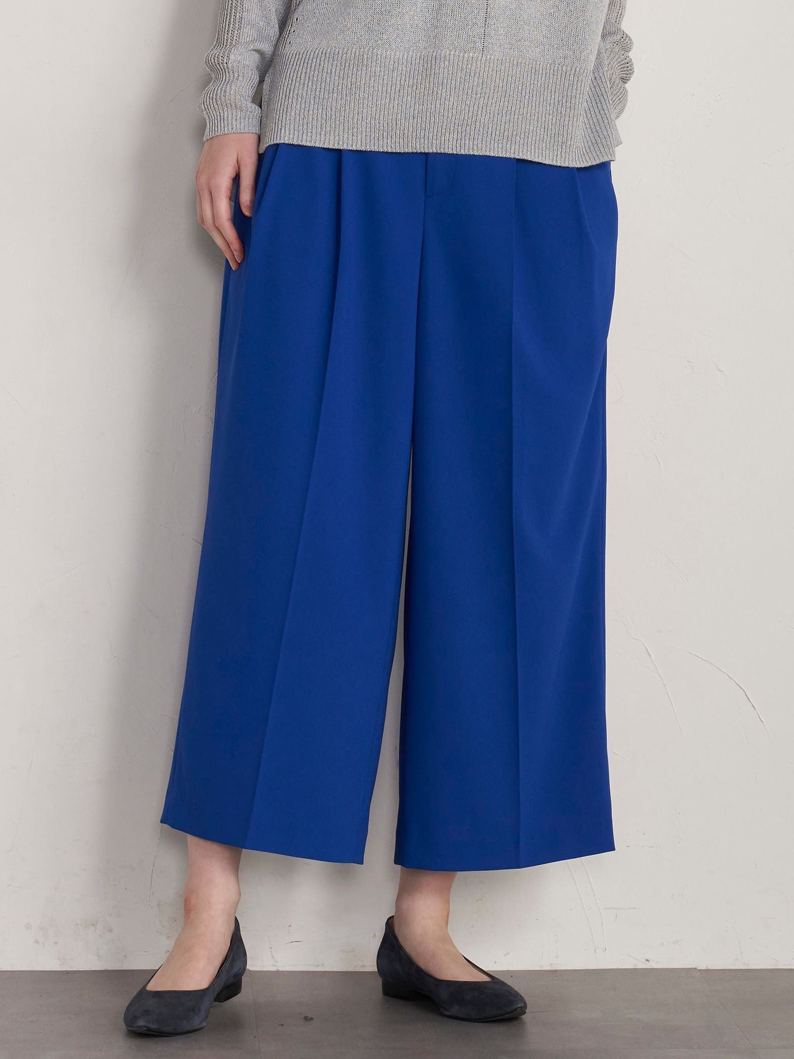 【大きいサイズ】【ECOBLUE】ストレッチパンツ≪洗濯機で洗える≫