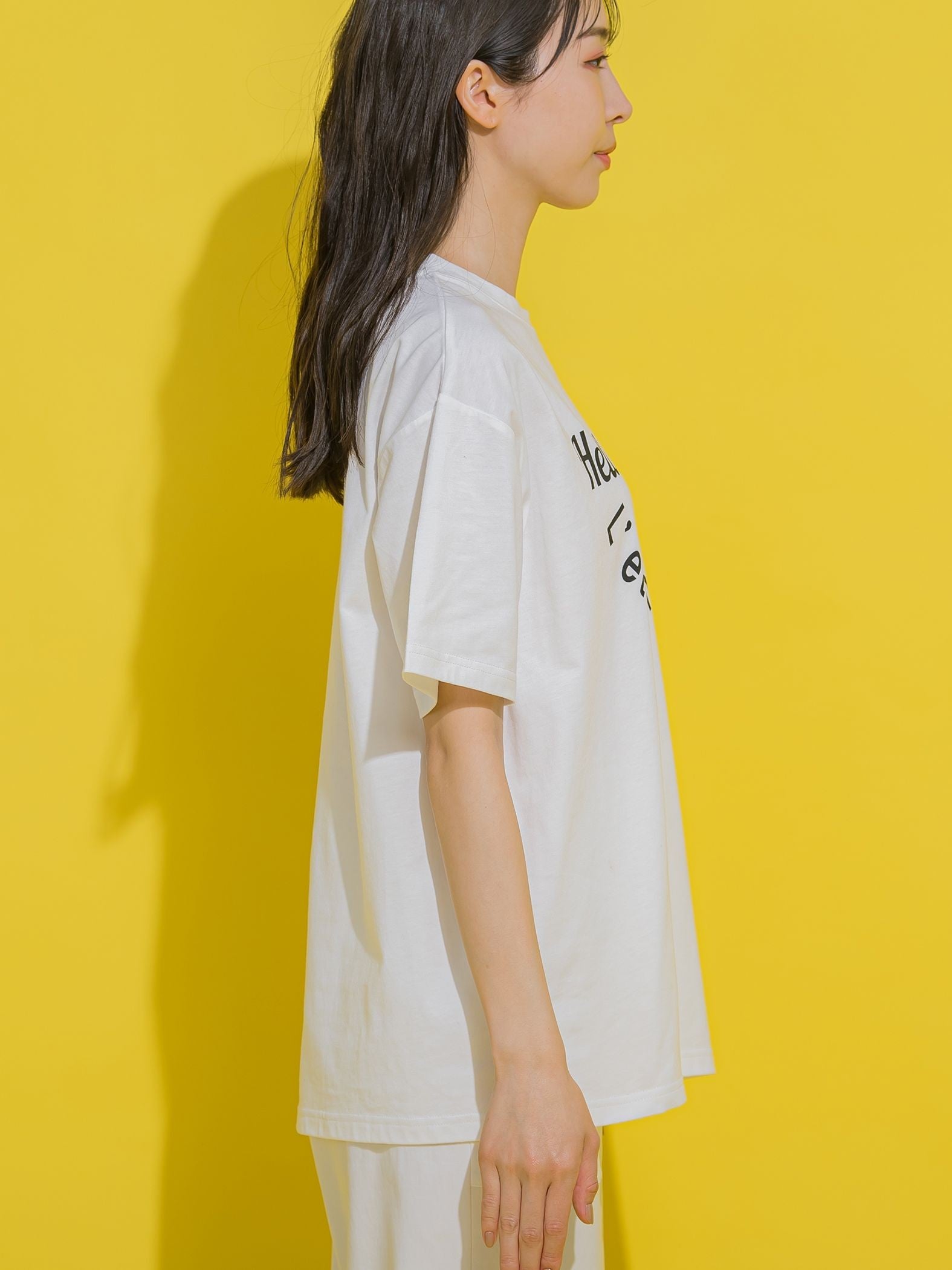 【カフェ風のロゴが可愛い】カフェロゴTシャツ《洗濯機で洗える》