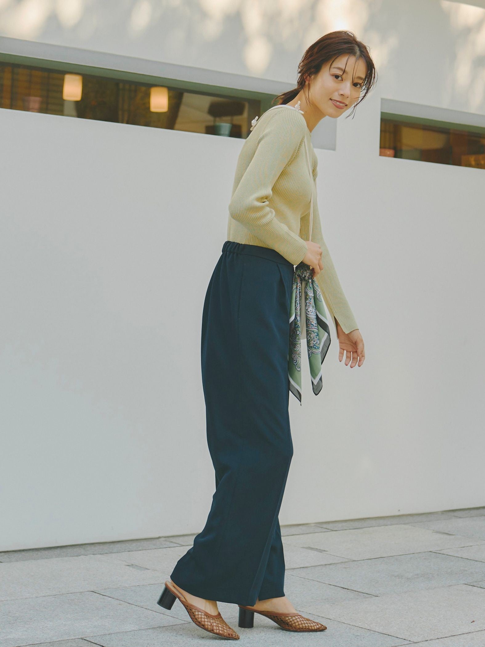 【受注会限定】カラーパレットリブニット