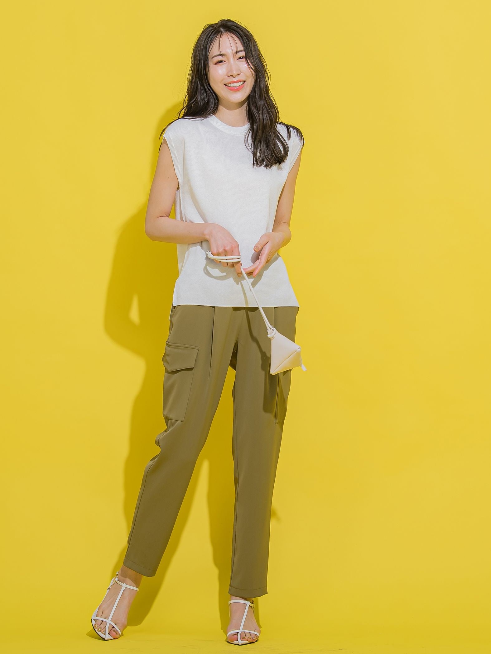 【ビッキー定番/新色登場!これからの夏に大活躍】麻タッチプルオーバー《手洗い可能》