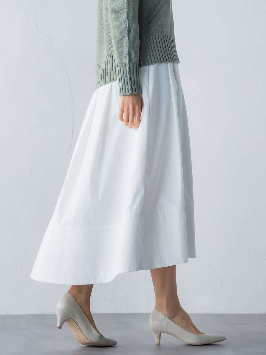 新品✨タグ付き♪定価20350円　ロートレアモン  光沢感が美しいロングスカート