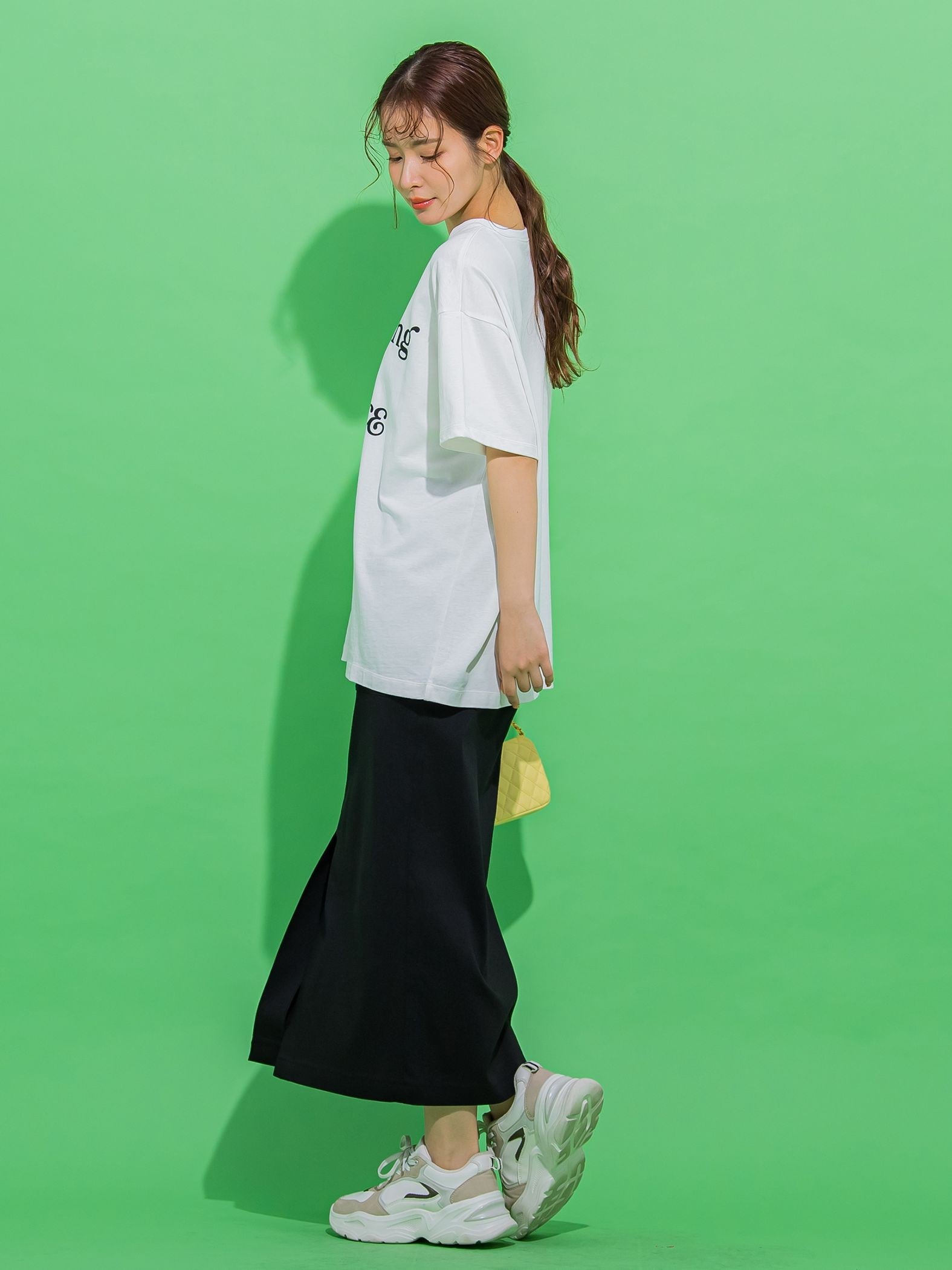 【大人も取り入れやすい】ロゴTシャツ《洗濯機で洗える》