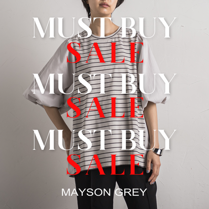 MAYSONGREY | 今買うならこれ！スタッフおすすめ夏のセールアイテム集めました。