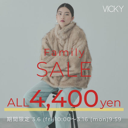 VICKY│￥4,400均一
