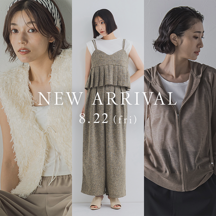 JLounge│8/22(fri) NEW ARRIVAL