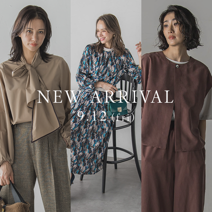 JLounge│9/12(fri) NEW ARRIVAL