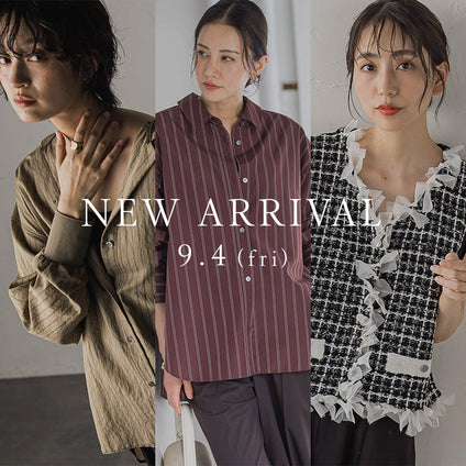 JLounge│9/4(fri) NEW ARRIVAL