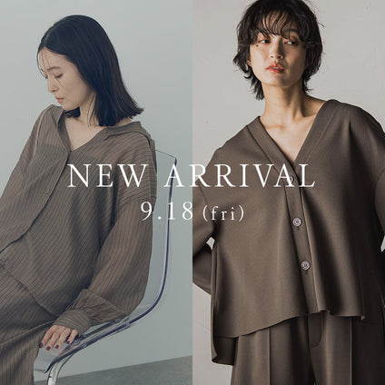JLounge│9/18(fri) NEW ARRIVAL