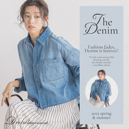 Droite lautreamont | The DENIM！キートレンドはグラマラスな華やかさとエアリーな空気感。