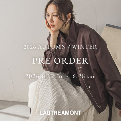 LAUTREAMONT│2026 AUTUMN PRE ORDE