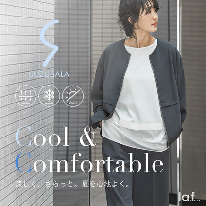 la.f...｜SUZUSALA 涼しく、さらっと。夏を心地よく。