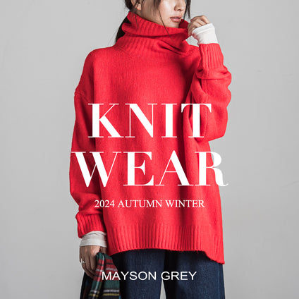 MAYSON GREY | シーズンムード高まるニット集めました。