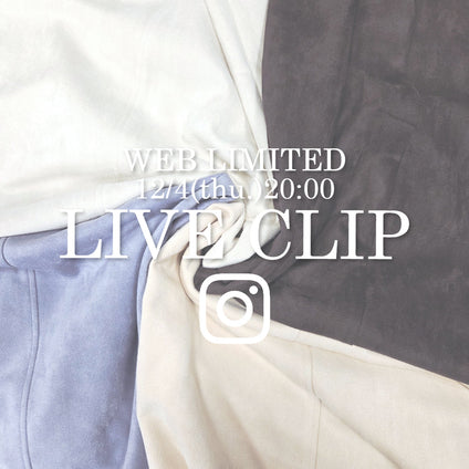 LAUTREAMONT│【LIVE CLIP】12月4日(木)20:00~ WEB限定アイテムのご紹介