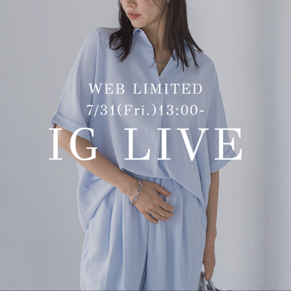 LAUTREAMONT│【LIVE】≪予告≫7/31（Fri.) 13:00~WEB限定アイテムのご紹介