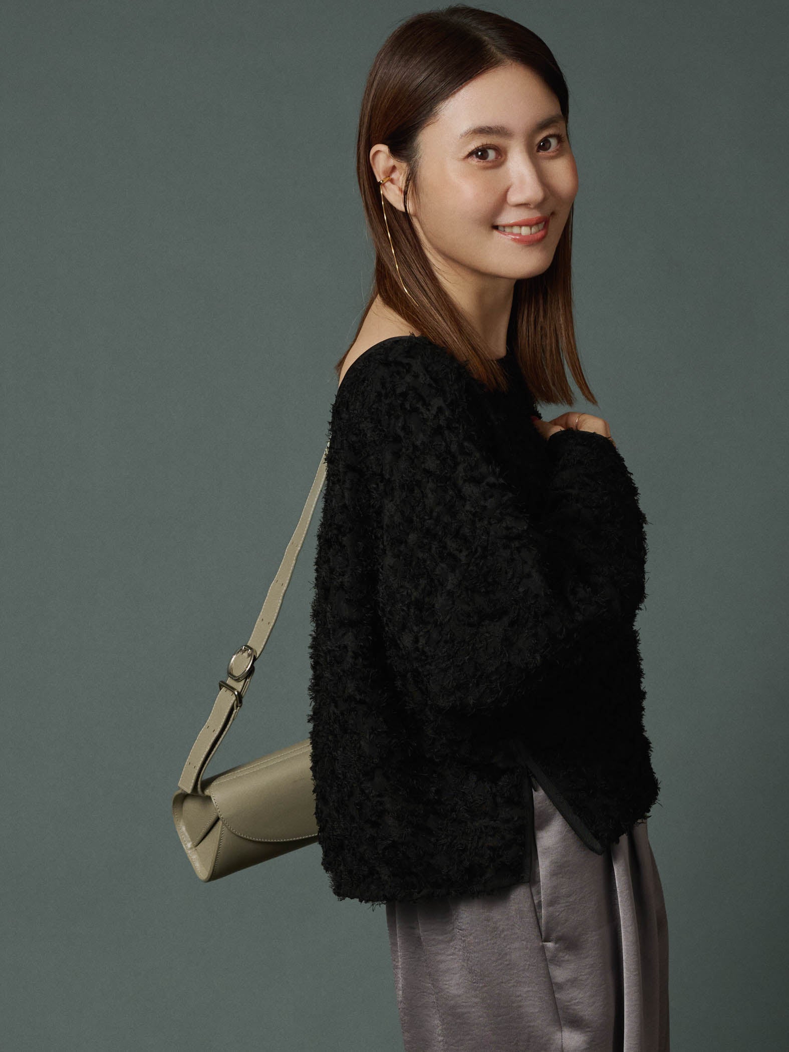 【コラボ商品】エディター東原妙子 × LAUTREAMONT /フェザージャガードブラウス