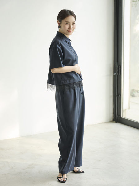 【コラボ商品】エディター東原妙子×LAUTREAMONT/トロピカルパンツ